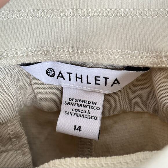 ATHLETA Trekkie North Jogger Ecru Cream Tan {DD53} - Picture 4 of 5